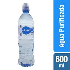 [1000.00] Alpina Agua Botella con Boquilla 600ml