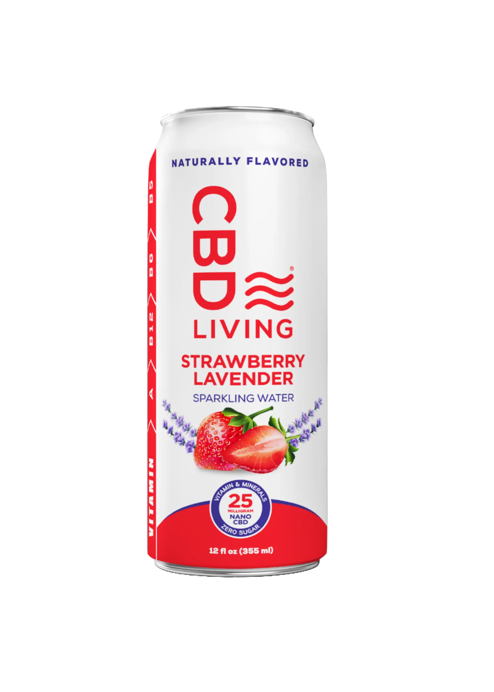 [3000.00] CBD Living Strawberry 355ml