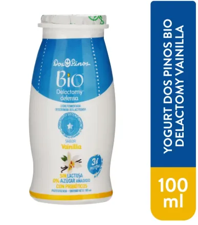 [700.00] Dos Pinos Bio Delactomy Vainilla 100mL