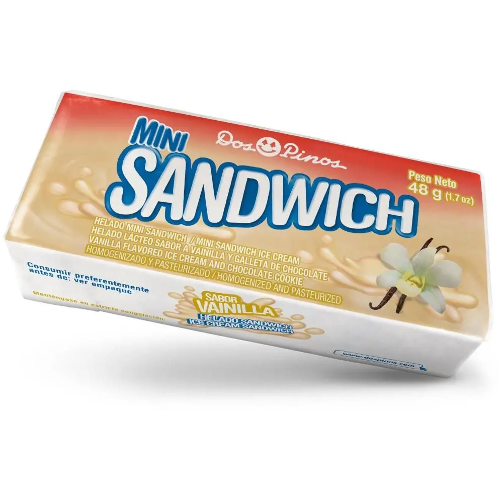 [600.00] Dos Pinos Mini Sandwich Vainilla 48g