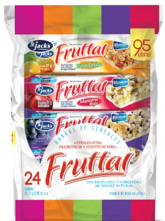 Jacks Barrita Fruttal Manzana Verde 27g