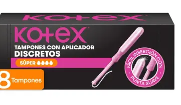 [3000.00] Kotex tampones con aplicador