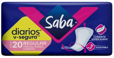 [625.00] Saba Protectores Diarios V-Segura 20 und