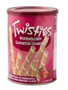 [3300.00] Twisties Barquillos Fresa 400g